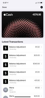 I contacted my bank and they took care of it but i just need to take care apple disclaims any and all liability for the acts, omissions and conduct of any third parties in connection with or related to your use of the site. Negative Balance On My Apple Cash Balance Apple Community