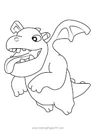 This fits with jynx's ice type and how it is found in very cold places. Baby Dragon Clash Of Clans Coloring Page For Kids Free Clash Of The Clans Printable Coloring Pages Online For Kids Coloringpages101 Com Coloring Pages For Kids