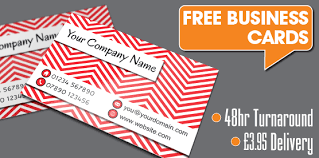 You get several types of business cards: Free Business Cards Myprint247 48hr Printing