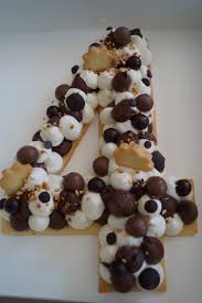 J'ai vu des centaines de number cake différents et sublimes mais il s'agissait toujours de number cakes pour adultes. Number Cake Vanille Chocolat Juliette Au Chocolat Facebook