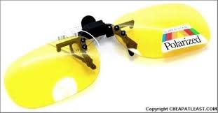 Achetez en toute confiance et sécurité sur ebay! Verres Clip On Jaune Anti Eblouissement Pour Lunettes De Vue Nuit