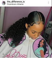 Ig The Difference Is Atlanta Stylist Low Ponytail Hairstyles Black Natural Hairstyles Hair Styles