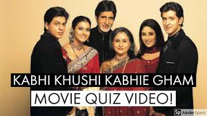 Is a movie directed by karan johar featuring amitabh bachchan, jaya bachchan. Kabhi Khushi Kabhie Gham Movie Quiz Shahrukh Khan And Kajol Quiz Show Source Of Bollywood Youtube