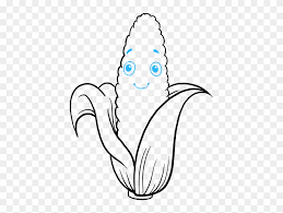 Corn drawing line drawing drawing art corn cob drawing lessons step by step drawing easy drawings coloring pages preschool writing. How To Draw Corn Cob Draw Corn Clipart 1283473 Pinclipart