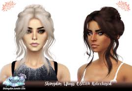 Un Jour Tu Verras Ton Coeur Chanteras Sims 4 Sims Sims Hair