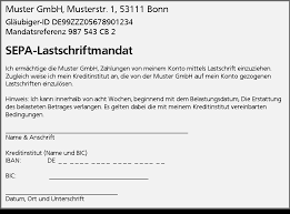 Sepa uberweisung formular vorlage pdf download chip. Sepa Lastschriftmandat Verein Muster Word Kebut