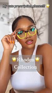 Chic Rhoden Yellow Tortoise Prescription Glasses