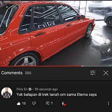 Motomobi Tv Eterna 36jt Nantang Eterna Kami Berani Ini Di Video Channel Om Mobi Yang Terbaru Fitra Eri Mitsubishieterna Galantvr4 Facebook