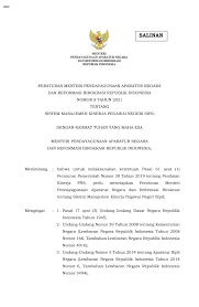 Tentang road map reformasi birokrasi sekretariat. Bkpp Permenpan Rb Nomor 8 Tahun 2021 Tentang Sistem Manajemen Kinerja Pegawai Negeri Sipil
