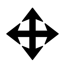 Cross Variant With Arrow Edges Free Vector Icons Designed By Freepik Vector Icon Design Free Icons Icon