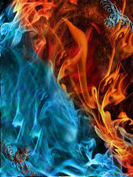 Fire And Ice By Pradeepfx On Deviantart Fire And Ice Fire N Ice Flame Art