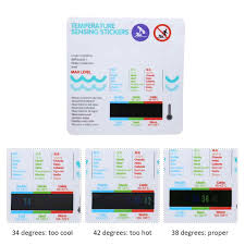 According to raisingchildren.net.au, if the bathwater is too hot, scalding can happen in just seconds. Baby Bath Water Temperature Measuring Card Sticker Bathtub Pool Cartoon Temperature Card Baby Bath Water Temperature Stickers Water Thermometers Aliexpress