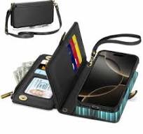 Detachable Leather Wallet Phone Case, 2in1 Cover for iPhone ...