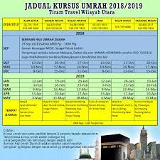 Kursus umrah diadakan secara berkala di seluruh negara. Kursus Umrah Johor Bahru Tiram Travel Sdn Bhd Tiram Travel Haji Umrah Ziarah