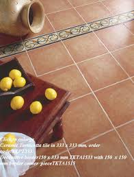 You can apply a glaze to your terracotta tiles, but this will alter the finish and feel of the tile. Tile King Be Inspired Terracotta Floor Tiles