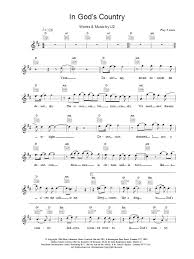 In God S Country Sheet Music To Download