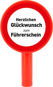 Du willst genauso stolz und zufrieden aus der prüfung kommen? Verkehrsschild Herzlichen Gluckwunsch Zum Fuhrerschein Geldgeschenke Gluckwunsch Zum Fuhrerschein Gluckwunsche Gluckwunsche Prufung