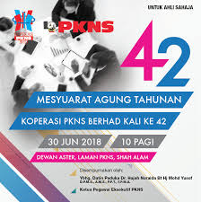 Senarai koperasi berdaftar di malaysia. Koperasi Pkns Mesyuarat Agung Tahunan Koperasi Perbadanan Kemajuan Negeri Selangor Berhad Kali Ke Empat Puluh Dua Ke 42