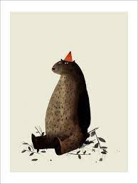 Jon Klassen Print I Want My Hat Back Red Hat Large Format Nucleus Art Gallery And Store Jon Klassen Illustration John Klassen