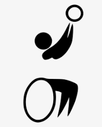 Basketball clipart black and white. 28 Collection Of Wheelchair Basketball Clipart Wheelchair Basketball Logo Png Transparent Png Kindpng