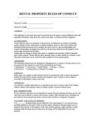 After both the landlord and tenant sign a lease, it becomes legally binding until its end date. Tenant Rules And Regulations Sample Fill Online Printable Fillable Blank Pdffiller