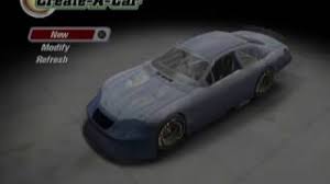You can help to expand this page by adding an image or additional information. Nascar Thunder 2004 Create A Car Mode Demonstration Youtube