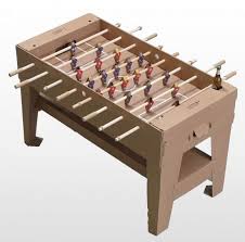 Kartoni The World S First Cardboard Foosball Table Gessato Foosball Foosball Table Woodworking Plans Games