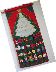 Fabric Advent Calendar By Pockets Of Learning Christmas Tree With 24 Fabric Glitter Ornaments Christmas Countdown Decoration Gift In 2020 Fabric Advent Calendar Fabric Christmas Trees Fabric Glitter