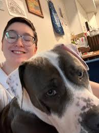Hi everyone! My name is Kyle and I am needing to rehome my dog, Butch  (license ACP111495). Butch is the sweetest dog you will ever meet and he is  looking for his