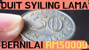 Penjenayah selalunya akan tawarkan harga yang tinggi untuk membeli koleksi duit lama anda. Duit Syiling Lama Yang Bernilai Dijual Ribuan Ringgit Malaysia