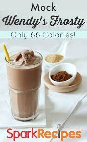 Mock Wendy S Frosty Recipe Recipe Low Calorie Desserts No Calorie Foods Low Calorie Recipes