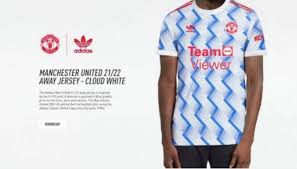 Man city have released their new home kit for the 2021/22 season. Photo Man United S 2021 22 Away Kit Showing New Teamviewer Sponsor Leaked