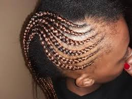 Here is a simple protective hairstyle on 4c natural hair. Straightup Chichie Natural Hair Stylist Facebook