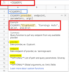 A catalog contains information about all the items you'd like to advertise, such as price, images, description and availability. Cryptosheets Google Workspace Marketplace