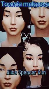 Alice Spencer Kim Sims 4