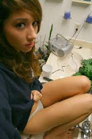 Emo amateur selfshoots herself masturbating. Emo Teen Self Shot Mirror