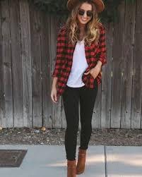 Black And White Buffalo Plaid Shirt Womens Fashion Style Stylish Love Me Cute Photooftheday Nails Hair Beauty Beautiful Instagood Instafashion Pr Cute Outfits Fashion Fall Winter Outfits