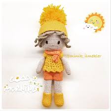 378 Gostos 12 Comentarios Minik Ilmekler Minik Ilmekler No Instagram Soguk Bir Kasim Gununde Gunes Gibi Si Tig Isleri Amigurumi Oyuncak Bebek Desenler