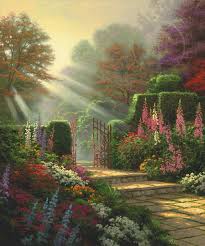 Image result for 1988 garden paintings