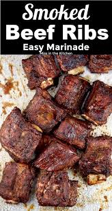 So lamb ribs are similar, nutritionally, to pork ribs but offer more protein in each serving. Smoked Beef Ribs Marinated Miss In The Kitchen