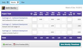 Employees can clock in or out with just one click. Employee Timesheet Software Cashboard