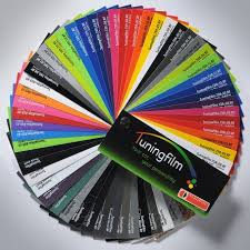 Vinyl Wrap Colors Digital Print Media