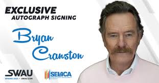 Presenting an Exclusive Autograph Signing with Bryan Cranston!