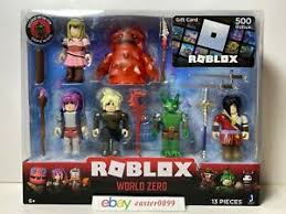 The process to redeem world zero codes is super easy. Roblox World Zero Action Figure 6 Pack With 500 Robux Online Code Brand New 191726391425 Ebay
