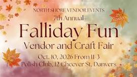 7th Annual Falliday Fun Vendor and Craft Fair