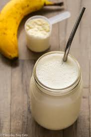 Banana smoothie recipe is one such thick beverage which is prepared with ripe banana and chilled. Vanilla Protein Shake Everyday Easy Eats