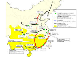 Zhengzhou map shows the location of the zhengzhou city in china, which is one of the ancient cities in china and full of cultural relics. China Express Railway Map Chinese City Hong Kong Express Zhengzhou
