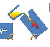 Tilting gravity die casting process