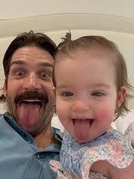 Happiest. Kiddo. Ever. I'm so thankful our little #Squish has her mamma's  smile and joy! Henley is always happy, especially when she's with her fam.  I love my girls so much, and