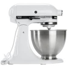 kitchenaid ksm75wh white 4.5 qt